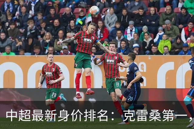 中超最新身价排名：克雷桑第一，米特里策下降，前十外援霸榜